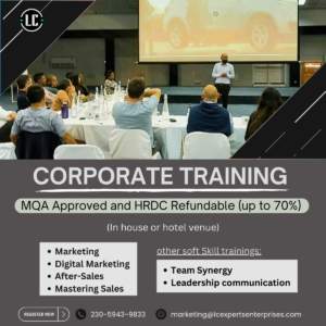 Corporate trainings MQA/HRDC Approved